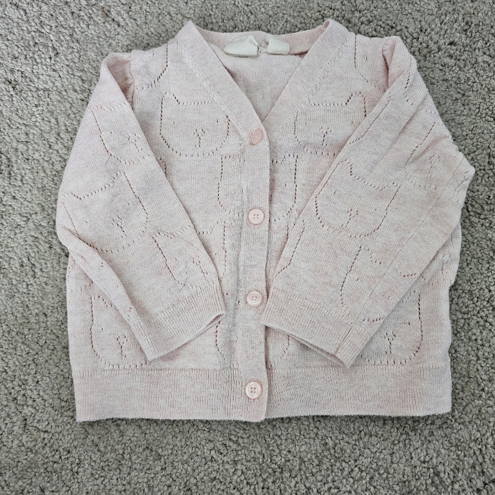 Baby Gap pink cardigan